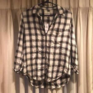 Super soft flannel shirt - American Eagle